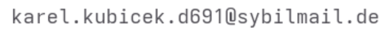 Not Karel's Kubicek address